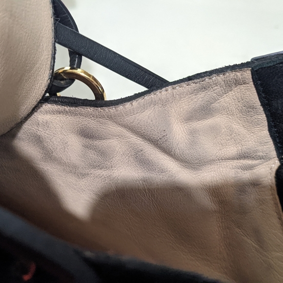 NEW Stuart Weitzman Watson Black Lace Up Boot Size 6 - Picture 8 of 8